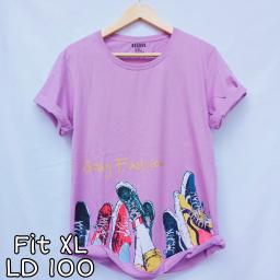 BR21173 - FASHION LILAC TSHIRT TUMBLR TEE SIZE XL