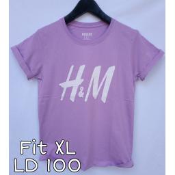 BR21176 - HNM LILAC TSHIRT TUMBLR TEE SIZE XL