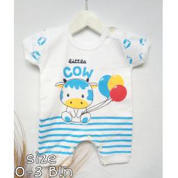 BR21210 - JUMPER BAYI LITTLE COW BIRU
