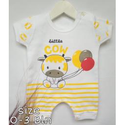 BR21211 - JUMPER BAYI LITTLE COW KUNING
