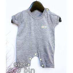 BR21226 - JUMPER BAYI POLOS ABU