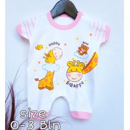 BR21227 - JUMPER BAYI HAPPY GIRAFFE PINK