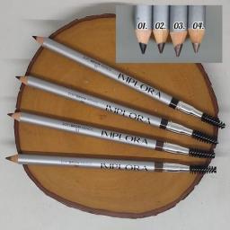 BR21245-1 - PENSIL ALIS IMPLORA SOFT BROW - No 1 Hitam