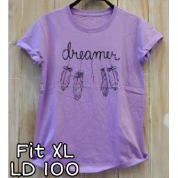 BR21377 - DREAMER LILAC TSHIRT TUMBLR TEE SIZE XL