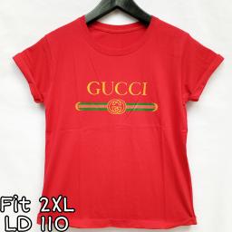 BR21528 - GUCCI MERAH TSHIRT TUMBLR TEE SIZE 2XL