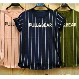 BR21553-1 - PULL & BEAR SALUR TSHIRT TUMBLR TEE - Dusty