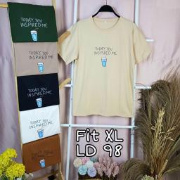 BR21609-3 - TODAY YOU INSPIRED ME TSHIRT TUMBLR TEE - Milo