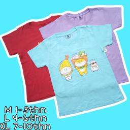 BR21623-6 - SHIBAMEN KAOS ANAK TSHIRT TUMBLR TEE - Size L Biru