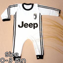 BR21661 - JUMPER BAYI JUVENTUS LENGAN PANJANG HITAM
