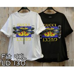BR21692-2 - GUCCI TSHIRT TUMBLR TEE SIZE 4XL - Hitam