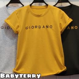 BR21710-2 - GIORDANO TSHIRT TUMBLR TEE (BABYTERRY) - Kunyit