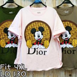 BR21753-3 - MICKEY DIOR TSHIRT TUMBLR TEE SIZE 4XL - Milo