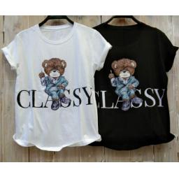 BR21756-1 - CLASSY TSHIRT TUMBLR TEE - Putih