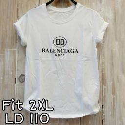 BR21776 - BALEN PUTIH TSHIRT TUMBLR TEE SIZE 2XL