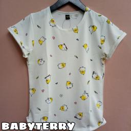 BR21858 - BIRD BW KAOS TSHIRT TUMBLR TEE