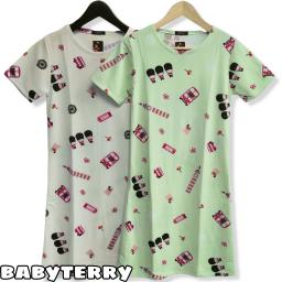 BR21911 - DRESS LONDON (BABYTERRY) - Bw