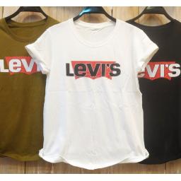 BR21927-2 - LEVI TSHIRT TUMBLR TEE - Putih