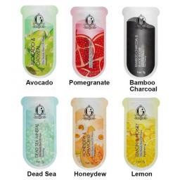 BR21955-6 - MADAME GIE MINI READY PEEL OFF MASK - Lemon