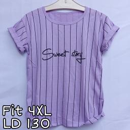 BR21975 - SWEET STORY SALUR LILAC TSHIRT TUMBLR TEE SIZE 4XL