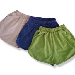 BR22033-3 - SHORT PANTS POLOS - Hijau Olive