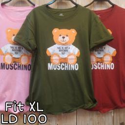 BR22037-2 - MOSCHI TSHIRT TUMBLR TEE SIZE XL - Hijau Army