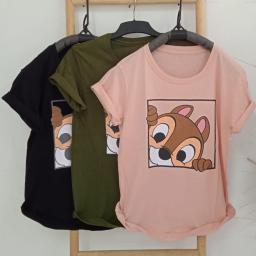 BR22048-2 - CHIP TSHIRT TUMBLR TEE - Hijau Army