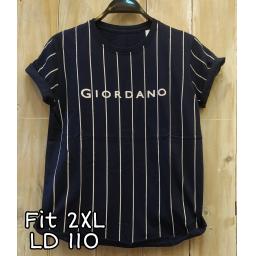 BR22100 - GIORDAN SALUR NAVY TSHIRT TUMBLR TEE SIZE 2XL