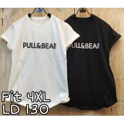 BR22120-1 - PULL TSHIRT TUMBLR TEE SIZE 4XL - Putih