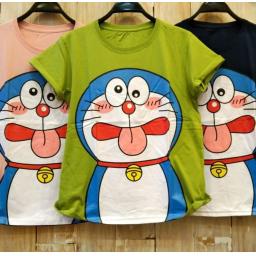 BR22142 - DORAEMON TSHIRT TUMBLR TEE - Dusty