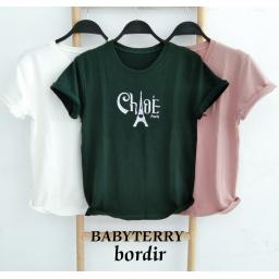 BR22147-3 - PARIS TSHIRT TUMBLR TEE (BABYTERRY) - Coksu