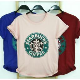 BR22173-2 - STARBUCKS COFFEE TSHIRT TUMBLR TEE - Dusty