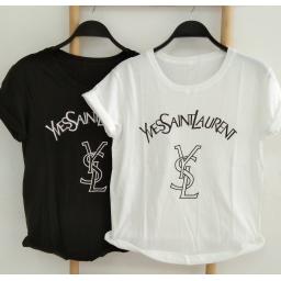 BR22178-2 - YVESSAINT TSHIRT TUMBLR TEE - Putih