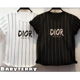 BR22184 - KAOS DIO SALUR TSHIRT TUMBLR TEE (BABYTERRY) - Putih