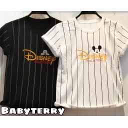BR22185 - DISNEY SALUR TSHIRT TUMBLR TEE (BABYTERRY) - Hitam