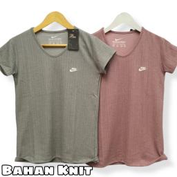BR22210-2 - KAOS NIKE TSHIRT TUMBLR TEE (BAHAN KNIT) - Dusty