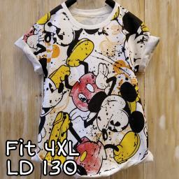 BR22264 - MICKEY TSHIRT TUMBLR TEE SIZE 4XL