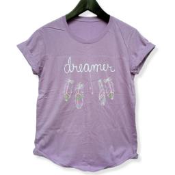 BR22266 - DREAMER LILAC TSHIRT TUMBLR TEE
