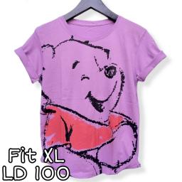 BR22269 - POOH LILAC TSHIRT TUMBLR TEE SIZE XL