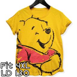 BR22275 - POOH KUNING TSHIRT TUMBLR TEE SIZE 4XL