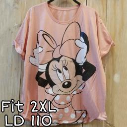 BR22277 - MINNIE DUSTY TSHIRT TUMBLR TEE SIZE 2XL