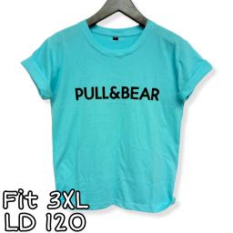 BR22285 - PULL BIRU TSHIRT TUMBLR TEE SIZE 3XL