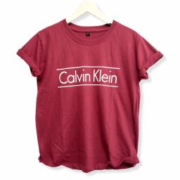 BR22288 - CALVIN MAROON TSHIRT TUMBLR TEE