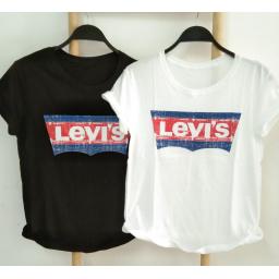 BR22334 - LEVI TSHIRT TUMBLR TEE - Hitam