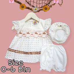 BR22490 - SETELAN DRESS BAYI PDM