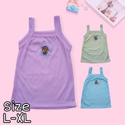 BR22511-2 - (3PCS) SINGLET ANAK WARNA PDM - Size XL (Isi 3pcs)