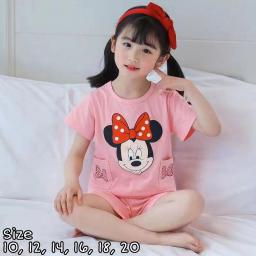 BR22521-5 - SETELAN ANAK MINNIE DUSTY - Size 18