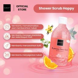 BR22533 - SCARLETT WHITENING SHOWER SCRUB HAPPY