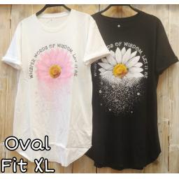 BR22549-2 - WHISPER WORDS OF WISDOM LET IT BE TSHIRT TUMBLR TEE OVAL SIZE XL - Hitam