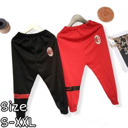 BR22628-7 - CELANA ANAK JOGER AC MILAN - Merah Size M