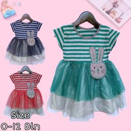 BR22686 - DRESS BAYI RABBIT PDM - Tosca